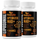 1300 MG Liposomal NAD+ συμπλήρωμα  Ευπροσάρμοστη ώθηση NAD+ Συμπλήρωμα για γήρανση Defese, Cellular Energy, Longevity 