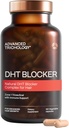 Advanced Trichology DHT Blocker - συμπλήρωμα ανάπτυξης μαλλιών για τη γενετική λίπανση για άνδρες και γυναίκες 