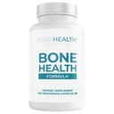 PUREHEALTH ΕΡΕΥΝΑ Φόρμουλα για την υγεία των οστών Ασβέστιο & Μαγνήσιο - με σίδηρο, ψευδάργυρο, χαλκό, βιταμίνη D, C, K2 & More - Βιταμίνες για γυναίκες & άνδρες, 150 κάψουλες