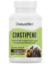 NaturalSlim, Constipation Relief, Stool Softeners Constipend, Colon Cleanser for Women & Men with Magnesium Citrate, Aspartate & Olive Extract, 120 Vegetable Capsules