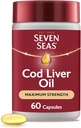 Επτά Seas Cod Liver Oil Επιπλέον υψηλή αντοχή 60 κάψουλες
