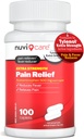 Acetaminophen 500mg Extra Strength Pain Relief - Compare to Tylenul Extra Strength Pain Reliever & Fever Reducer - 500mg Tablets for Adults for Headaches (100 Caplets)