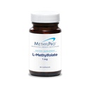 MethylPro L- Methylfolate 1 mg - L Φολικό μεθύλιο, συμπλήρωμα μεθυλοφολικού οξέος για γυναίκες & άνδρες, μεθυλιωμένη βιταμίνη B9 (5- MTHF) για την υγεία του εγκεφάλου, την εστίαση και την ηρεμία - 90 κάψουλες (Pack of 1)