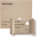ProMix Nutrition Protein Puff Bars - Coconut - Marshmallow Crispy Treat - Great Tasting & Healthy On The Go Snack - High Protein & Low Calorie - Free From Gluten, Soy, & Corn - 12 Bars
