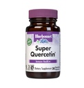 Bluebonnet Διατροφή Super Quercetin Κάψουλες λαχανικών, Βιταμίνη C Formula, Best for Seasonal & Immune Support, Μη ΓΤΟ, Χωρίς γλουτένη, Χωρίς σόγια, Χωρίς γάλα, Kosher, 30 κάψουλες λαχανικών