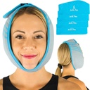 Zive Face Ice Pack Wrap for TMJ Pain Relief and Panhones - Face Ice Pack for Jaw Surgery Recovery, Oral Surgery & Wisdom Εκχυλίσεις δοντιών - Βάση Θέρμανσης για Κεφαλή & Τσιν - Ζεστή & Ψυχρή Θεραπεία