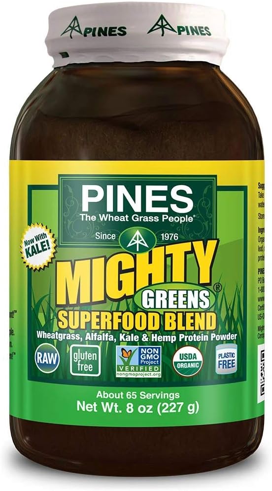 Πεύκα οργανικά ισχυρά πράσινα Superfood Blend, 8 ουγγιά