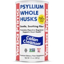 Yerba Prima Psyllium Husk, 12 ουγγιά - ολόκληρο συμπλήρωμα ινών Husk, Vegan, χωρίς ζάχαρη ή τεχνητά γλυκαντικά, μη GMO, χωρίς γλουτένη