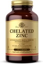 Solgar Chelated Zinc, 250 Tablets - Ψευδάργυρος για υγιές δέρμα - Υποστηρίζει την ανάπτυξη κυττάρων & DNA - Exerts Αντιοξειδωτική Δραστηριότητα - Υποστηρίζει ένα υγιές ανοσοποιητικό σύστημα - Μη ΓΤΟ, Vegan - 250 Υπηρεσίες