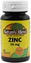 NAT B ZINC CLUC TB 50MG 100