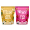 Ultima Replenisher Electrolyte Powder Drink Mix Bundle – Sugar Free – Lemonade and Raspberry, 20 Stickpacks – 6 Electrolytes and Minerals – Keto Friendly, Vegan, Non-GMO