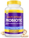 InnovixLabs Multi Strain Probiotics for Women & Men - Probiotic Supplement - 50 Billion CFU - Gut Health, Immune Support, Digestion, Lactobacillus Acidophilus, Prebiotics and Probiotics, 60 Κάψουλες