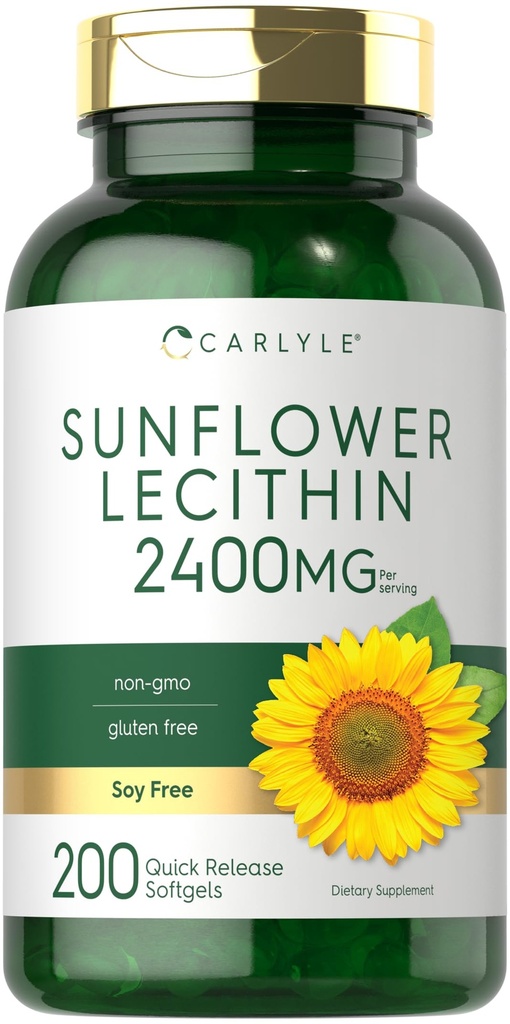 Carlyle Sunflower Lecithin Softgel Κάψουλες 