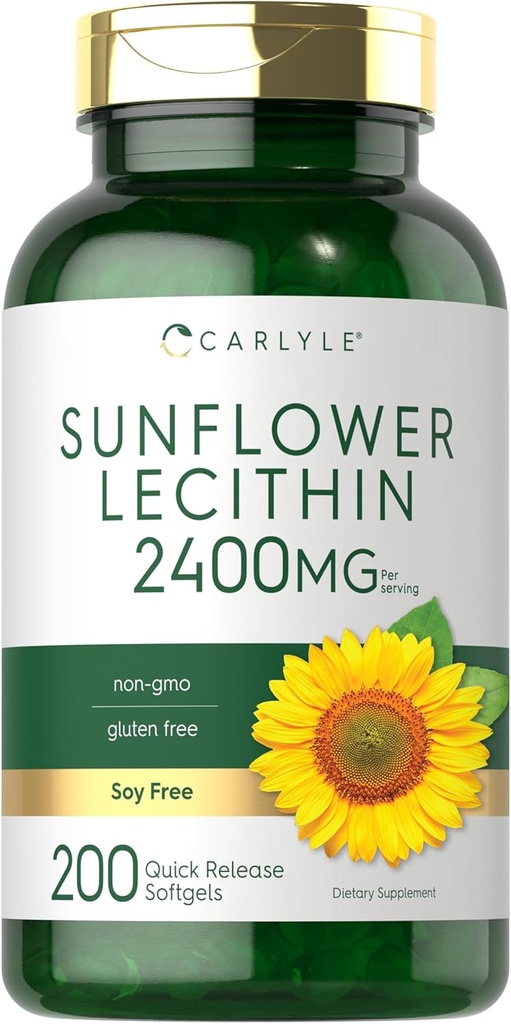 Carlyle Sunflower Lecithin Softgel Κάψουλες 