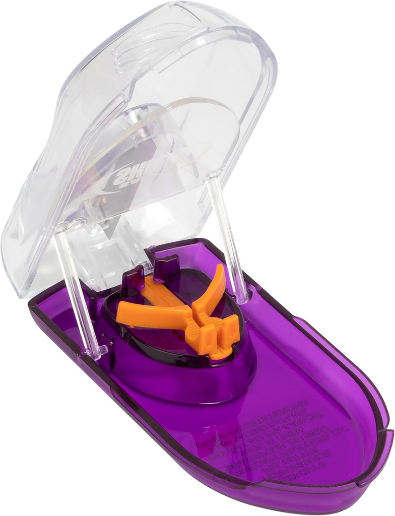 EZY DOSE Pill Cutter with Safety Shield and Magnifier, Daily Usage, Safely Cut Pills and Vitamins, Accurate and Easy Cutting, Color May Vary, BPA Free