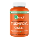 Qunol Turmeric και Ginger κάψουλες, 1000mg Turmeric συμπλήρωμα, Ultra High Απορρόφηση για την υποστήριξη της κοινής υγείας, # 1 γιατρός συνιστάται μορφή κουρκουμίνης Turmeric, 120 Count (Pack of 1)