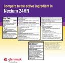 Glenmark Θεραπευτικά Esomeprazole Μαγνήσιο USP 20mg, Καψάκια Καθυστερημένης Απελευθέρωσης, Θεραπεία Συχνών Καψίματος, 42 Κάψουλες