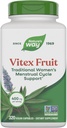 Nature's Way Vitex Fruit, Traditional Menstrual Cycle Support*, Traditional Women's Health Support*, Chasteberry, Vegan, 320 Κάψουλες (Packaging May Vary)