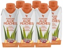 Forever Living - Forever Aloe Peaches - Supports Digestion, Immune System, Energy Levels No Preservatives, Vegan, Gluten-Free - 6 Packs