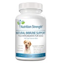 Immune Support for Dogs 120 Chewable Tablets | Turkey Tail, Reishi, Shiitake & Maitake Mushroom Complex | Senior Dog Health, Antioxidants, CoQ10, Selenium, Vitamin A