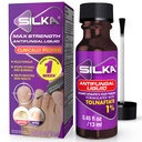 SILKA Max Strength Αντιμυκητιασικό υγρό για την υγεία των ποδιών με το πινέλο Applicator, Αποτελέσματα σε 1 εβδομάδα, Nail Fungus θεραπεία για χαλασμένα νύχια, θεραπεία ποδιών αθλητή, Tolnaftate 1% 0,45 Fl Oz