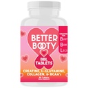Better Booty BBL Tablets - Creatine Complex Supplement for Women with Creatine Monohydrate, L- Glutamine, Collagen, and BCAA's (90ct)