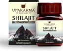 Upakarma Ayurveda 100% Pure Shilajit 90 κάψουλες για τη δύναμη,Σταμίνα, Υποστήριξη Impune,Φυσική πηγή Fulvic Acid & Trace Minerals-1000 MG για 2 κάψουλες (Καθημερινή δοσολογία), 45 ημέρες εφοδιασμού - Συσκευασία του 1