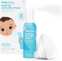 Frida Baby NoseFrida Saline Mist Nasal Inhaler, Αποσυμφορητικό Spray για Συμφόρηση & Αλλεργία Ανακούφιση για Μωρά + Παιδιά, Nasal Saline Spray, Καταπραϋντική Μύτη & Πόνο Λαρύγγι, Περιλαμβάνει Μάσκα