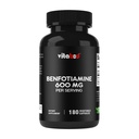 Βενφοτιαμίνη 600mg – 180 κάψουλες χορτοφάγων – Συμπλήρωμα λιποδιαλυτής βιταμίνης Β1