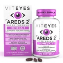 Viteyes AREDS 2 + Ωμέγα-3 Macular Support Softgels, Plus Triple Strength Omega-3 (650 mg EPA, 350 mg DHA) για την υγεία της καρδιάς και των ματιών, βιταμίνες ματιών, συμπλήρωμα όρασης, 270 Softgels