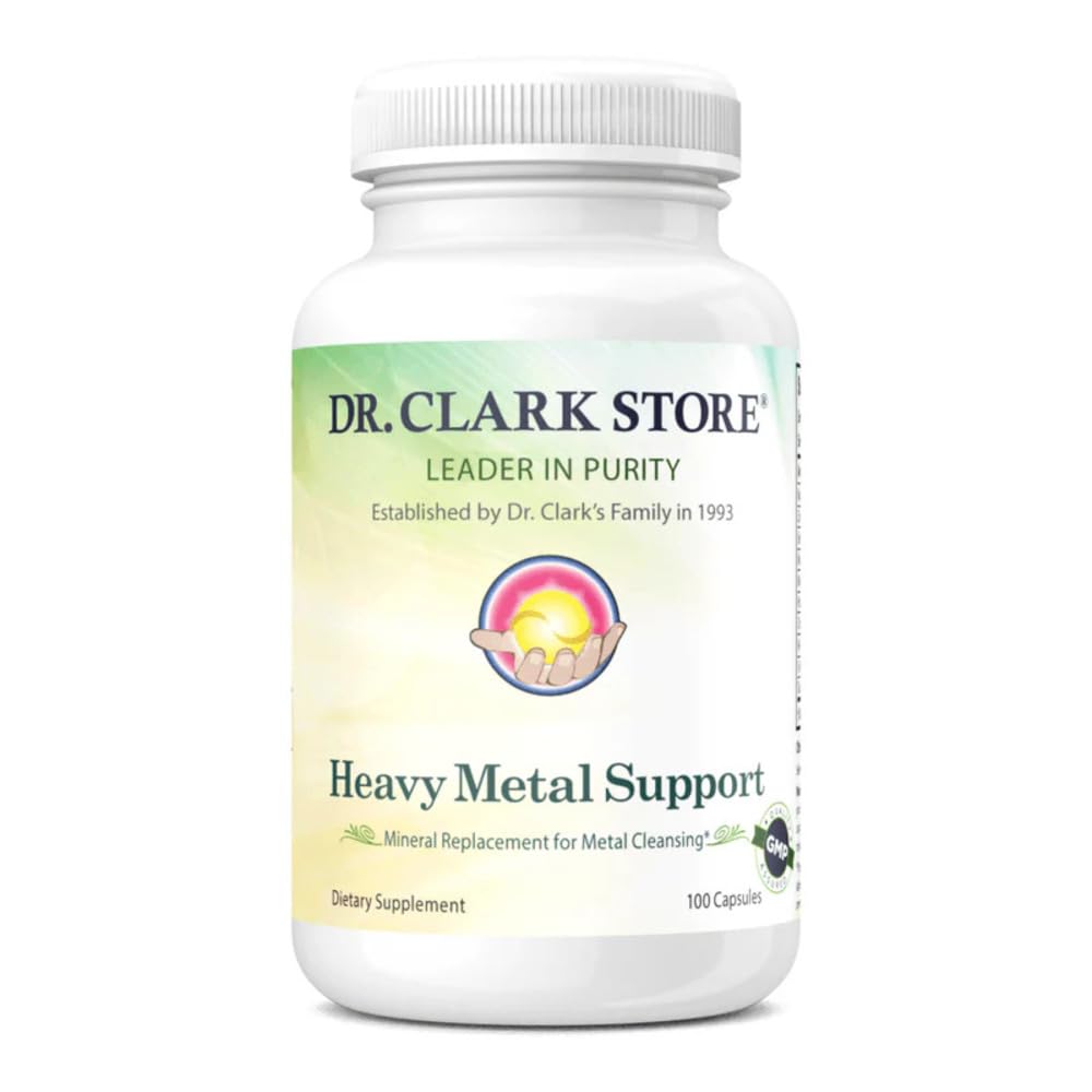 Dr Clark Store Heavy Metal Support, Ορυκτή αντικατάσταση για καθαρισμό μετάλλων, 100 κάψουλες