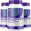 (3 Pack) Dentavim, Dentavim κάψουλες, Dentavim Advanced Formula Pills, Dentavim Όλες οι φυσικές βιταμίνες για στοματική προστασία, Dentavim Κριτικές, 90 κάψουλες για 3 μήνες