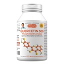 ANDREW LESSMAN Quercetin 500mg - 30 Κάψουλες - 500 mg Μοναδική Quercetin Phospholipid Complex, Υψηλή Απορροφώμενη Φόρμουλα για την Υποστήριξη Υγιεινής Καρδιάς, Κυκλοφορίας και Ανοσοποιητικής λειτουργίας. Χωρίς Πρόσθετα.