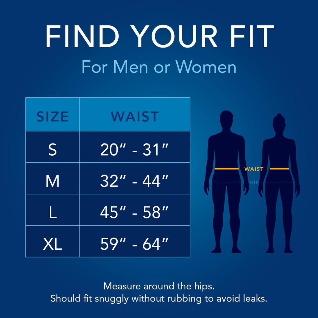 TotalDry Ultimate X-Plus - Fitted Incontinence Σύντομο Adult Diaspers – Πλαστική υποστήριξη Ultra Absorbent Overnight Έλεγχος Bladder για γυναίκες & άνδρες - FSA HSA Εγκεκριμένο - Μεγάλο