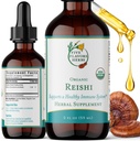 Βάμμα Reishi - Υποστήριξη Νευρικού & Ανοσοποιητικού Συστήματος, Αναπνευστικό Σύστημα, Καρδιαγγειακό & Μεταβολικό Υγεία, Εστίαση & Ηρεμία Νους, Βοτανικό Συμπλήρωμα - 2 Fl Oz