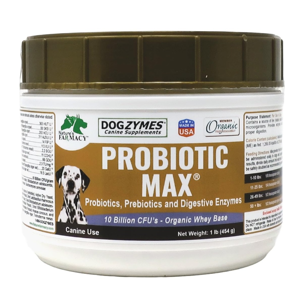 Probiotic Max -10 δις CFU's Probiotics, Prebiotics, Digestive Enzymes - Relives Diarrhea, Upset Στομάχι, Δυσκοιλιότητα, Αέριο, Αλλεργία, Ανοσία & Συνολική Υγεία 1 λίρα