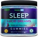Lucid Dreams Deep Sleep - Mugwort Herb 5 htp Mucuna Pruriens Choline Συμπληρώματα - Gummies Sugar Free Vegan 60 ct