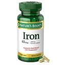 Nature’s Bounty Iron 65mg, 325 mg θειικό σίδηρο, Cellular Energy Support, προάγει την κανονική παραγωγή ερυθρών αιμοσφαιρίων, 1 υπηρεσία ανά ημέρα, χωρίς γλουτένη, 100 χορτοφαγικά δισκία