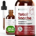 Rejuvica Health Total Soothe - Advanced Occasional Panhone Support Supplement - Υγρή Παράδοση για Καλύτερη Απορρόφηση - Πυρετός, Ριμποφλαβίνη, Butterbur, Black Pepper & More!