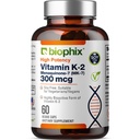 δισόφιλη βιταμίνη K2 MK-7 300mcg, 60 κάψουλες Vegan – Συμπλήρωμα υψηλής ισχύος για την Οστική Δύναμη και την Ανοσολογική Υγεία