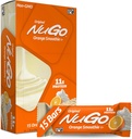 NuGo Protein Bar, Πορτοκαλί Smoothie, 11g πρωτεΐνη, Χωρίς γλουτένη, 15 μέτρα