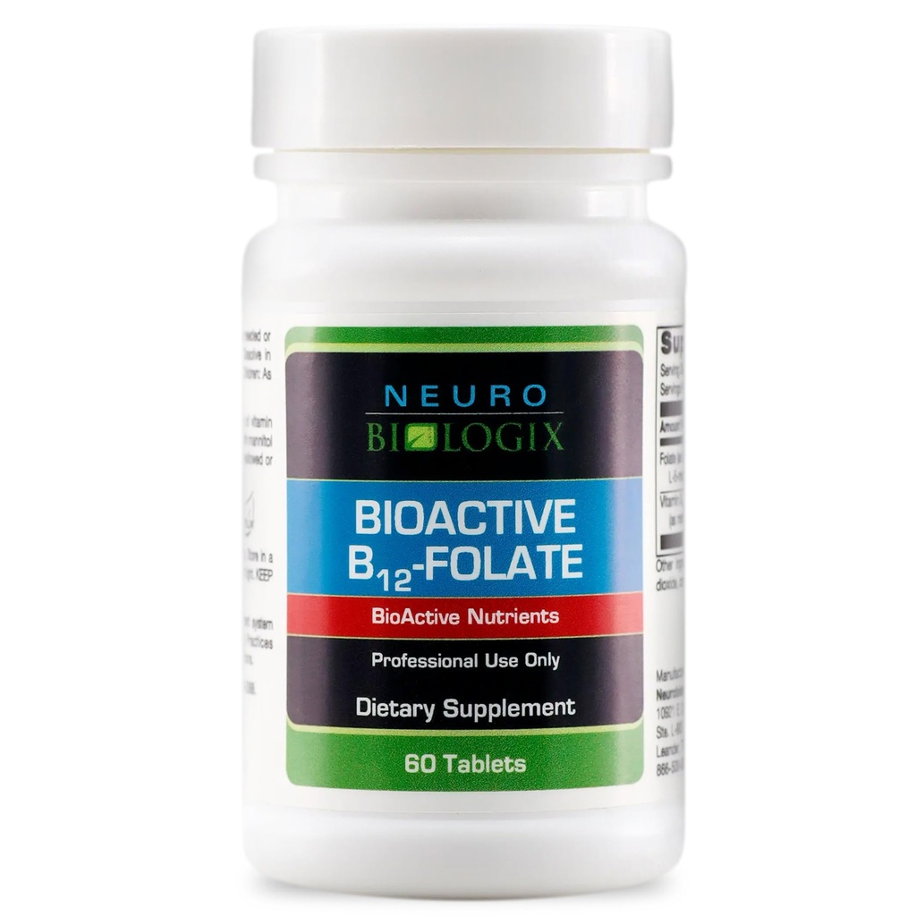 B12 Folate - συμπλήρωμα φολικό μεθύλιο για την υποστήριξη των λειτουργιών μεθυλίωσης & ζωτικού σώματος – Με βιοδιαθέσιμη B12 (μεθυλοκοβαλαμίνη) & Folate (Metafolin® 5-MTHF) για ενισχυμένη απορρόφηση - 60 Tabs