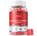 Γλυκινικό μαγνήσιο Gummies για ενήλικες & παιδιά, 1000mg υψηλής απορρόφησης Magnesium Complex συμπλήρωμα, Ζάχαρη χωρίς κάλιο, Βιταμίνες για ηρεμία, Sleep Supprt, Stress Relief, 90 Counts