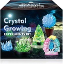 UNGLINGA Crystal Growing Experiment Science Kits for Kids, S.T.E.M Projects Εκπαίδευση Εκπαιδευτικά Παιχνίδια Δώρα Ιδέα για Αγόρια Κορίτσια, Grow 5 Vibrant Crystals Making Kit