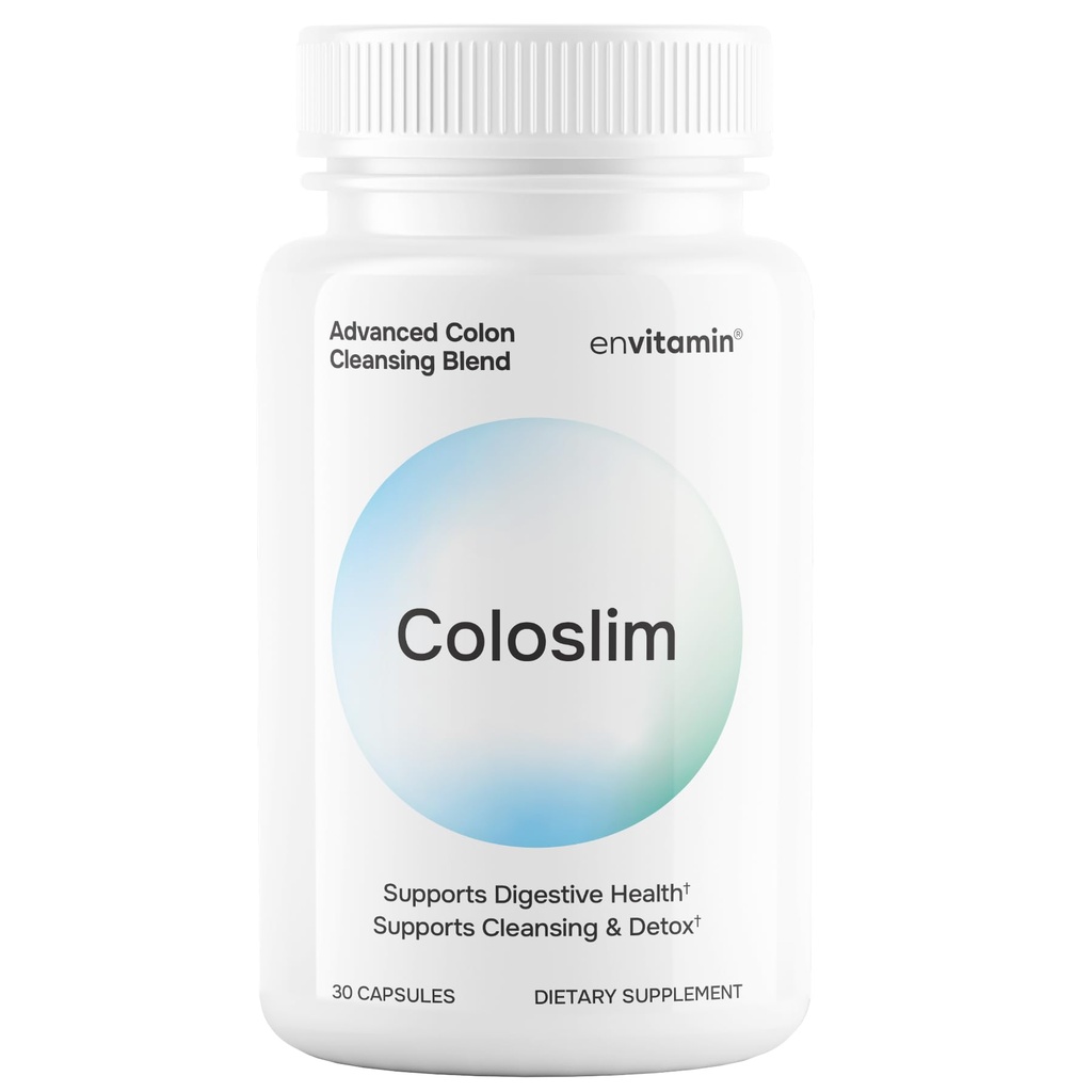 Coloslim - Απλός καθαρισμός του παχέος εντέρου για Digestive Health & Gut Flora