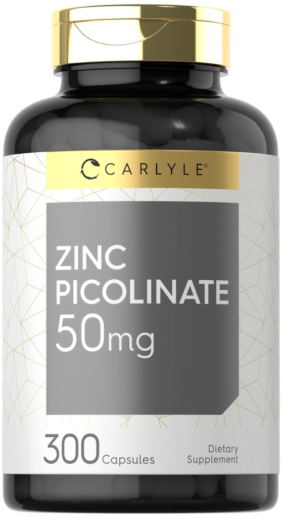 Carlyle ψευδάργυρος Picolinate 50mg 