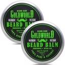 GoldWorld 2 συσκευασία γέμιση βάλσαμο για το γεννητό γαμπρό, Beard Care
