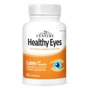 21ος αιώνας Υγιή μάτια Lutein και Zeaxanthin κάψουλες, 60 κόμης (27454)