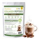 MariGold Grass-fed Collagen Peptides σκόνη ζεστό κακάο 1LB - 100% καθαρό, τύπου I & III Βοοειδή υδρολυμένο κολλαγόνο, μη GMO, ορμονών δωρεάν, χωρίς σόγια, χωρίς γλουτένη, χωρίς γαλακτοκομικά, Κετο-φιλικά