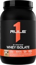 Rule 1 R1 Protein Whey Isolate - with 25g Protein & 6g BCAA Exclusively from Isolated & Hydrolyzed Sources for Workout Recovery (2 Pounds*, Café Mocha)